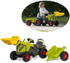 Rolly Kid Claas Axos 240 traktor sa utovarivačem i prikolicom 025169