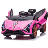 Baby Lambo auto na akumulator 062151 roze