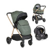 Moni Hydra 3u1 kolica za bebe i-Size - Green (Zelena)