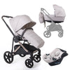 3u1 Kolica za bebe Jungle Motto Lux - Beige (Bež)