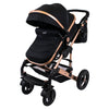 Kombinovana kolica za bebe Jungle Oxy - Black (Crna)