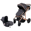 2u1 Kombinovana kolica Jungle Roo - Grey (Siva)