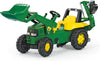 Rolly Junior John Deere traktor na pedale sa prednjim i zadnjim utovarivačem 811076