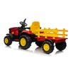Traktor sa prikolicom - crveni - Premium Oprema