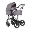 Kombinovana kolica za bebe Chipolino Camea - Graphite (Siva)