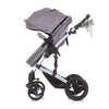 Kombinovana kolica za bebe Chipolino Camea - Graphite (Siva)