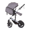 Kombinovana kolica za bebe Chipolino Camea - Graphite (Siva)