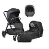 3u1 Kolica za bebe Cangaroo Macan - Black (Crna)