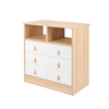 KikkaBoo Aspen komoda - Wood (Drvo)