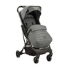 Lagana kolica za bebe KikkaBoo Fitto - Petrol grey (Tamno siva)