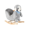 Kikka Boo Puppy plišana igračka za ljuljanje sa zvukom - Grey (Siva)