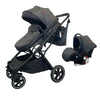 NouNou G2 2u1 kombinovana kolica za bebe - NN0015 Dark grey (Tamno siva)