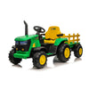 Traktor sa prikolicom - zeleni - Premium Oprema