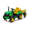 Traktor sa prikolicom - zeleni - Premium Oprema