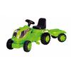 Traktor na pedale MMX Plus sa prikolicom - Zelena