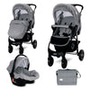 2u1 Kolica za bebe Lorelli Daisy Basic - Cool grey (Siva)