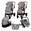 3u1 Kolica za bebe Lorelli Glory - Siva (Grey)