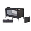 Prenosivi krevetac Cangaroo Skyglow | 1 Nivo - Black (Crna)