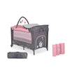 Prenosivi krevetac za decu Moni Sleepy | 2 Nivoa - Pink (Roze)