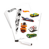 Bela tabla za pisanje Dolu Hot Wheels - 023117