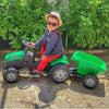 Traktor na pedale Pilsan sa prikolicom - www.decjibazar.rs