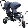 Tricikl za blizance Playtime Twins 412 - Plava