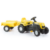 Traktor na pedale Dolu Ranchero sa prikolicom - 080462 Žuta