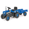 Traktor na pedale Dolu sa prikolicom - 082534 Plava