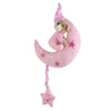 Muzički plišani meda sa mesecom | 20cm - Roze