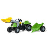 Traktor na pedale rollyKid-X sa prikolicom i utovarivačem - 023134