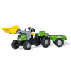 Traktor na pedale rollyKid-X sa prikolicom i utovarivačem - 023134