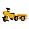Traktor na pedale rollyTrac CAT sa prikolicom - 052936