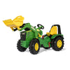 Traktor na pedale rollyX-Trac John Deere Premium 8400R sa menjačem i kočnicom - 651078
