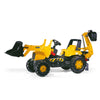 Traktor na pedale rollyJunior JCB sa utovarivačem i rovokopačem - 812004