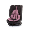 Auto sedište Chipolino Techno Isofix 0-36kg - Rose Water (Roze)