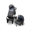 2u1 Kombinovana kolica za decu BBO Matrix - Grey (Siva)
