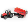 Traktor Massey Ferguson 7480 sa kiper prikolicom - Bruder poljoprivreda - 020453