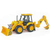 Kamion Mack sa niskom prikolicom i JCB 4CX utovarivačem - Bruder građevinarstvo - 028138