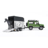 Džip Land Rover Defender sa prikolicom za konje - Bruder slobodno vreme - 025922