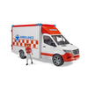 Kombi Mercedes Benz Sprinter sa bolničarem, zvučnim i svetlosnim efektima - Bruder spasilačka služba - 026769