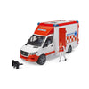 Kombi Mercedes Benz Sprinter sa bolničarem, zvučnim i svetlosnim efektima - Bruder spasilačka služba - 026769