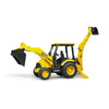 Traktor utovarivač JCB MIDI CX sa rovokopačem - Bruder građevinarstvo - 024277