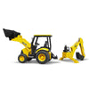Traktor utovarivač JCB MIDI CX sa rovokopačem - Bruder građevinarstvo - 024277