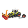 Traktor Claas Axion 950 sa lancima i čistačem za sneg - Bruder poljoprivreda - 030179