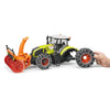 Traktor Claas Axion 950 sa lancima i čistačem za sneg - Bruder poljoprivreda - 030179