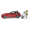 Roadster sa biciklom i biciklistom - Bruder slobodno vreme - 034856
