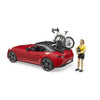 Roadster sa biciklom i biciklistom - Bruder slobodno vreme - 034856