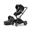2u1 Kolica za bebe Hot Mom F22 - Black (Crna)