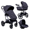 3u1 Kolica za bebe Jungle Motto - Grey Adonez (Siva)