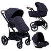 3u1 Kolica za bebe Jungle Motto - Black (Crna)
